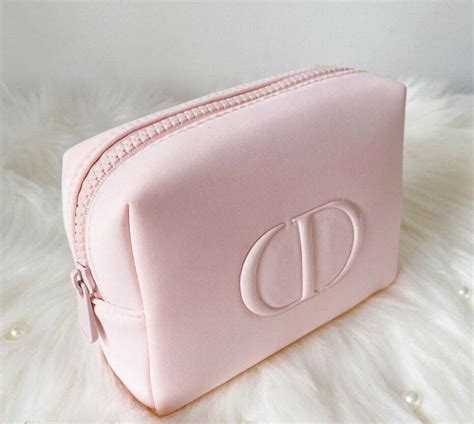 dior cosmetic bag|christian dior makeup bag pink.